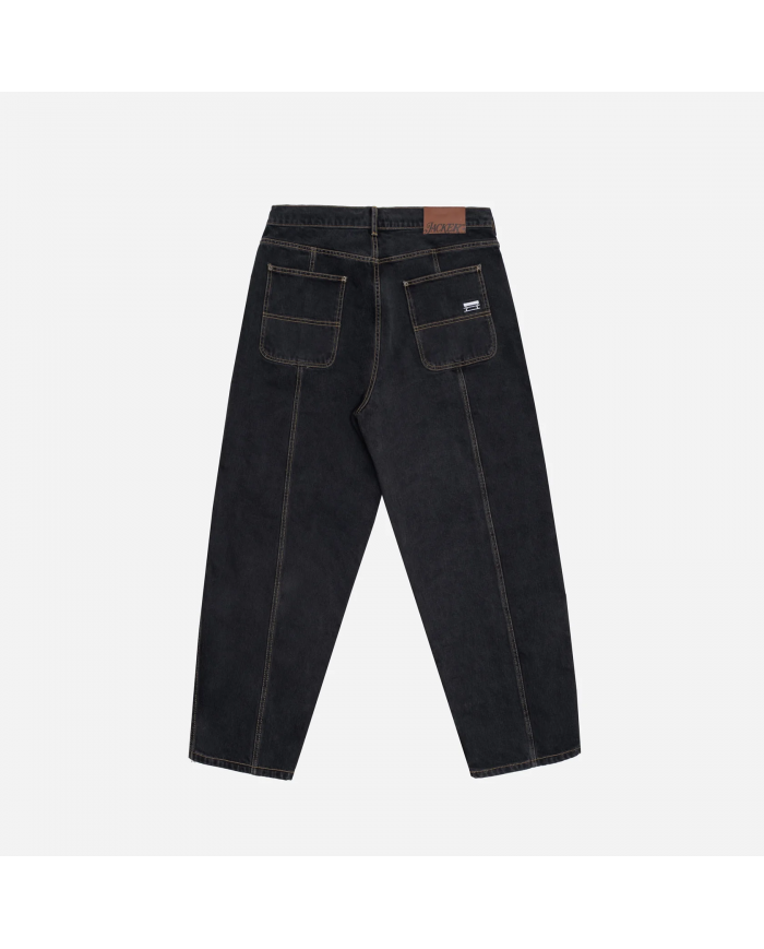 JACKER stripes dyed denim