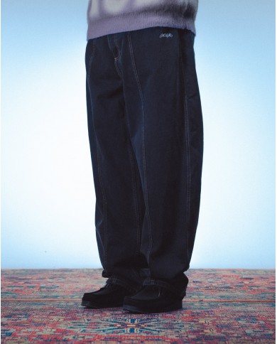 JACKER stripes dyed denim