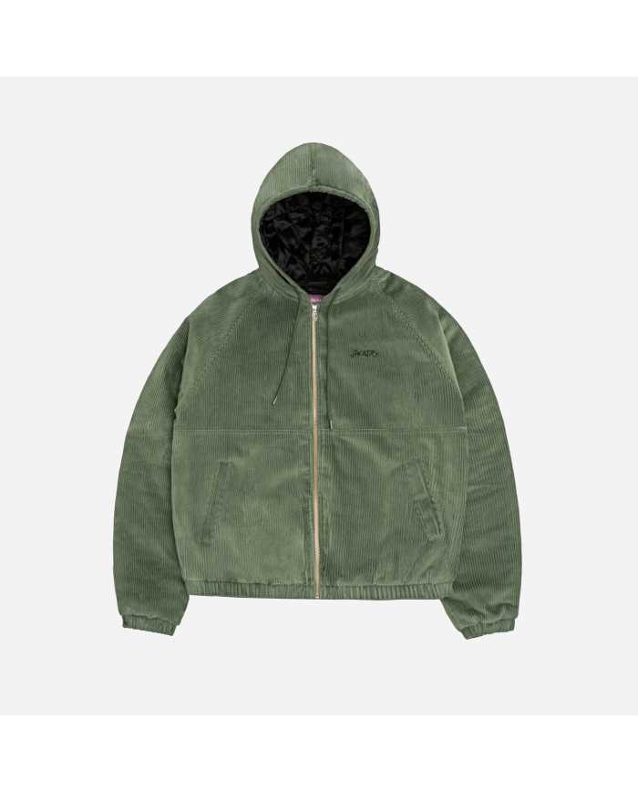 jacker green cord jcket