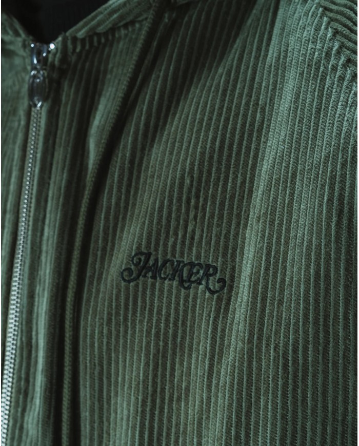 jacker green cord jcket